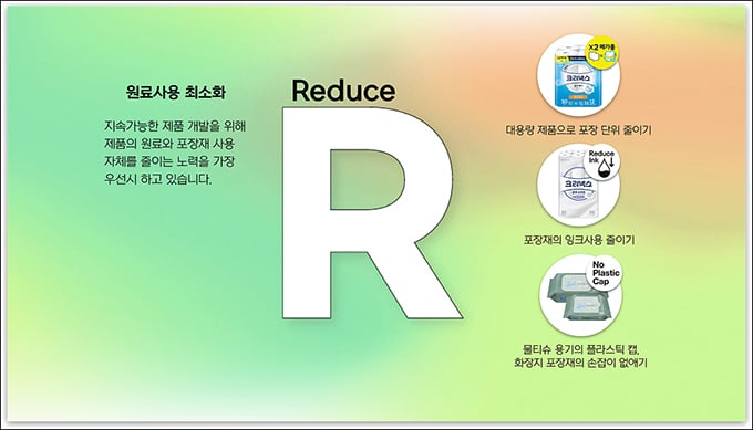 원료사용 최소화 원료사용 최소화